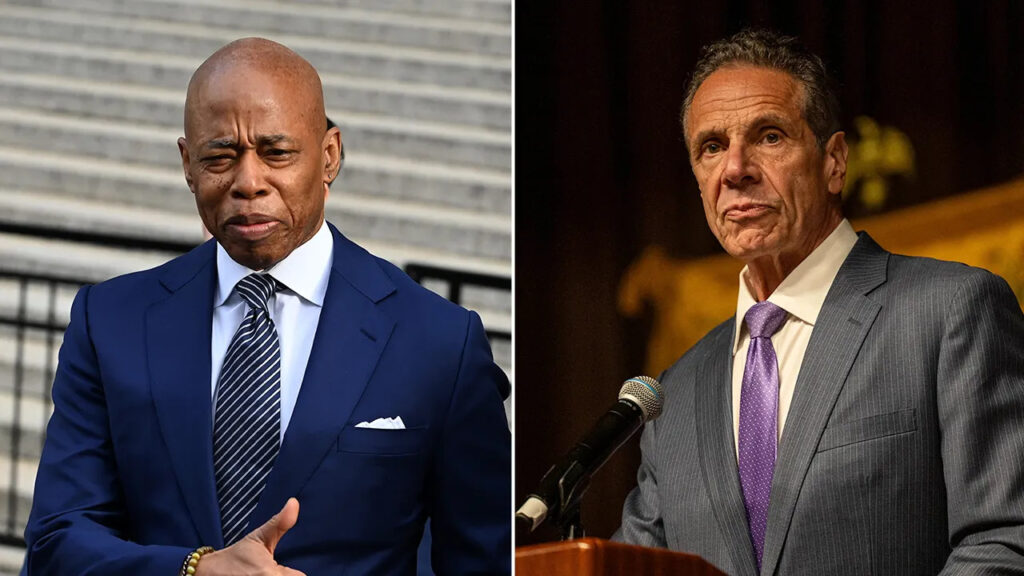 WATCH LIVE: NYC Mayor Eric Adams joins former Gov. Andrew Cuomo at an event