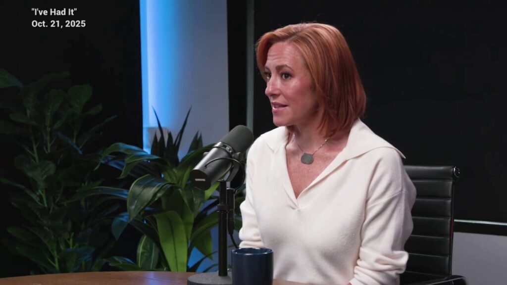 Jen Psaki suggest Vice President JD Vance's wife Usha is scared of him