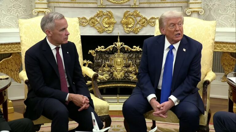 Trump jokes about Canada trade talks: ‘Because I want to be a great man too’