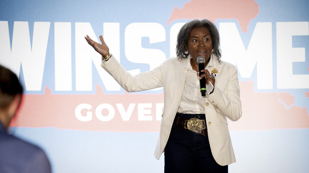 WATCH LIVE: Winsome Earle-Sears speaks after Dem AG candidate's violent text messages leak