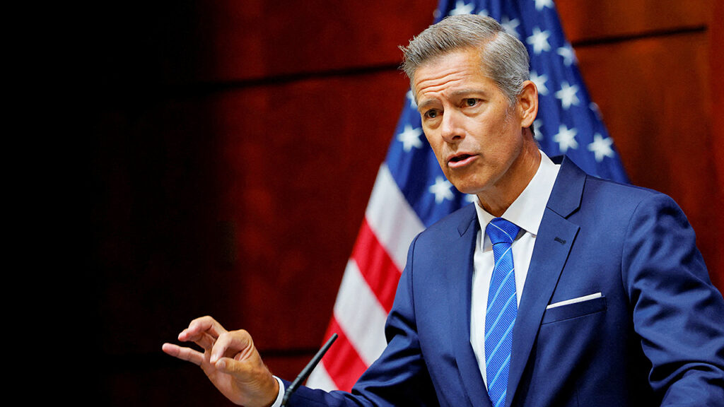 WATCH LIVE: Transportation secretary addresses the shutdown’s impact on US air travel
