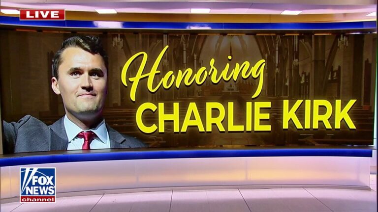 Charlie Kirk being honored with free speech award
