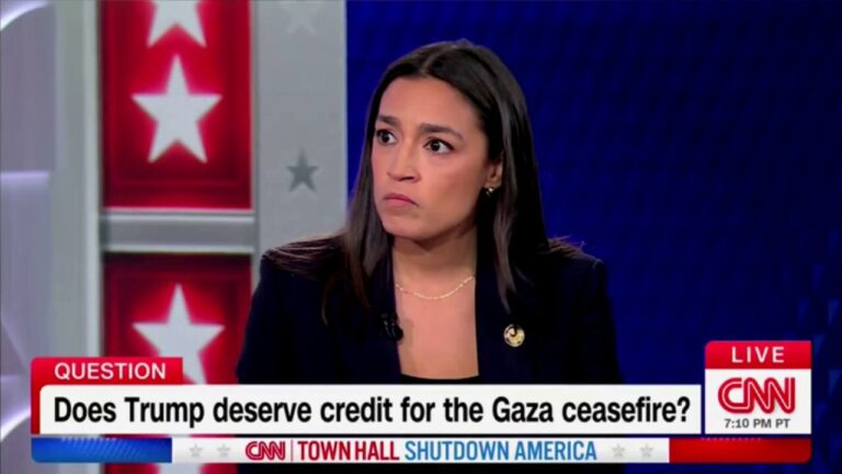 AOC, Sanders hesitant to give Trump credit for ceasefire deal in Gaza