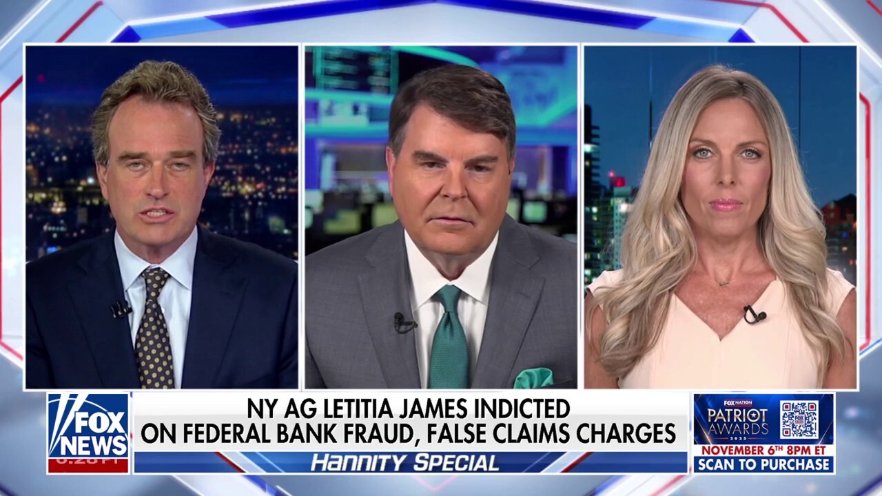Letitia James has the audacity to claim she's the victim, Gregg Jarrett says