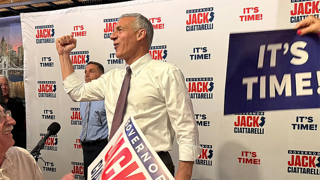 WATCH LIVE: Jack Ciattarelli holds a campaign rally in Bellawr, New Jersey