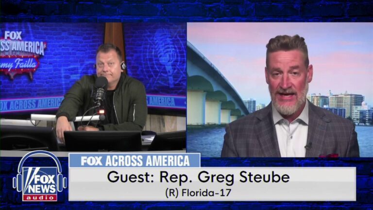 Steube: We Shouldn’t Have To Rely On Chuck Schumer To Get The Government Reopened