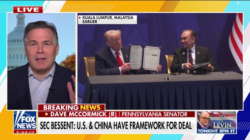 US, China agree to trade deal framework as Trump arrives in Asia