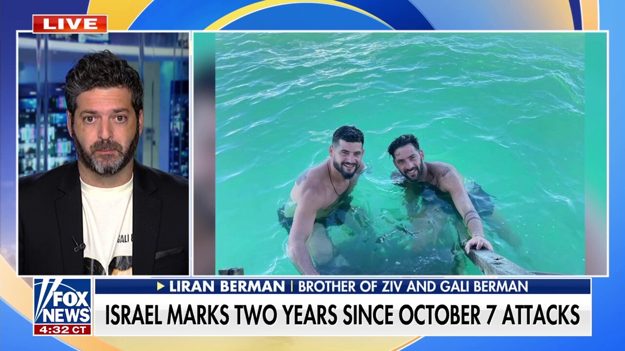 Brother of Hamas hostages speaks out on anniversary of Oct. 7 attacks