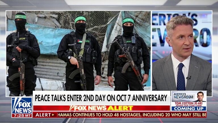 Douglas Murray criticizes Hamas’ ‘outrageous demands’ two years after Oct. 7 attack