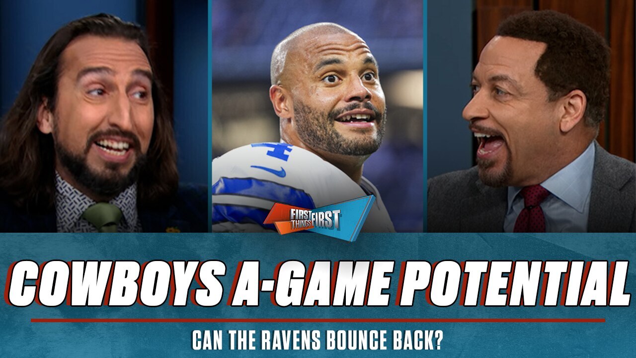 Ravens ‘not that good yet’, Can the Cowboys get back-to-back A-games? | FIRST THINGS FIRST