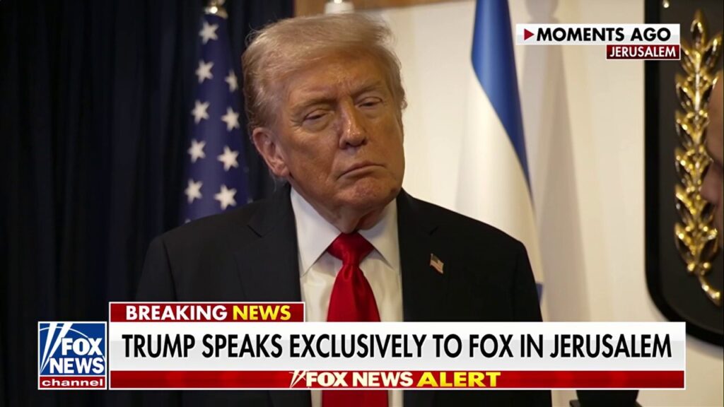 Trump touts ‘peace for the Middle East,’ says Iran’s nuclear defeat paved way for deal