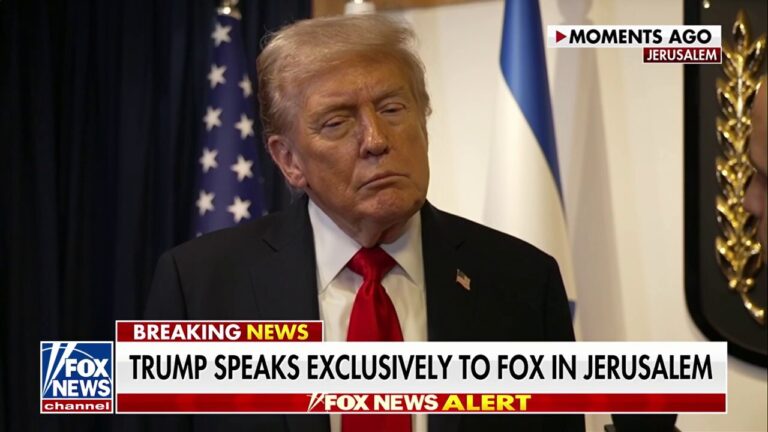Trump touts ‘peace for the Middle East,’ says Iran’s nuclear defeat paved way for deal