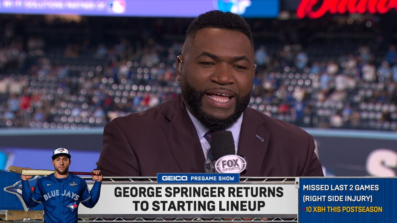 George Springer returns to lineup, Can Blue close out World Series in Game 6 vs. Dodger? Papi, Jeter & A-Rod weigh in