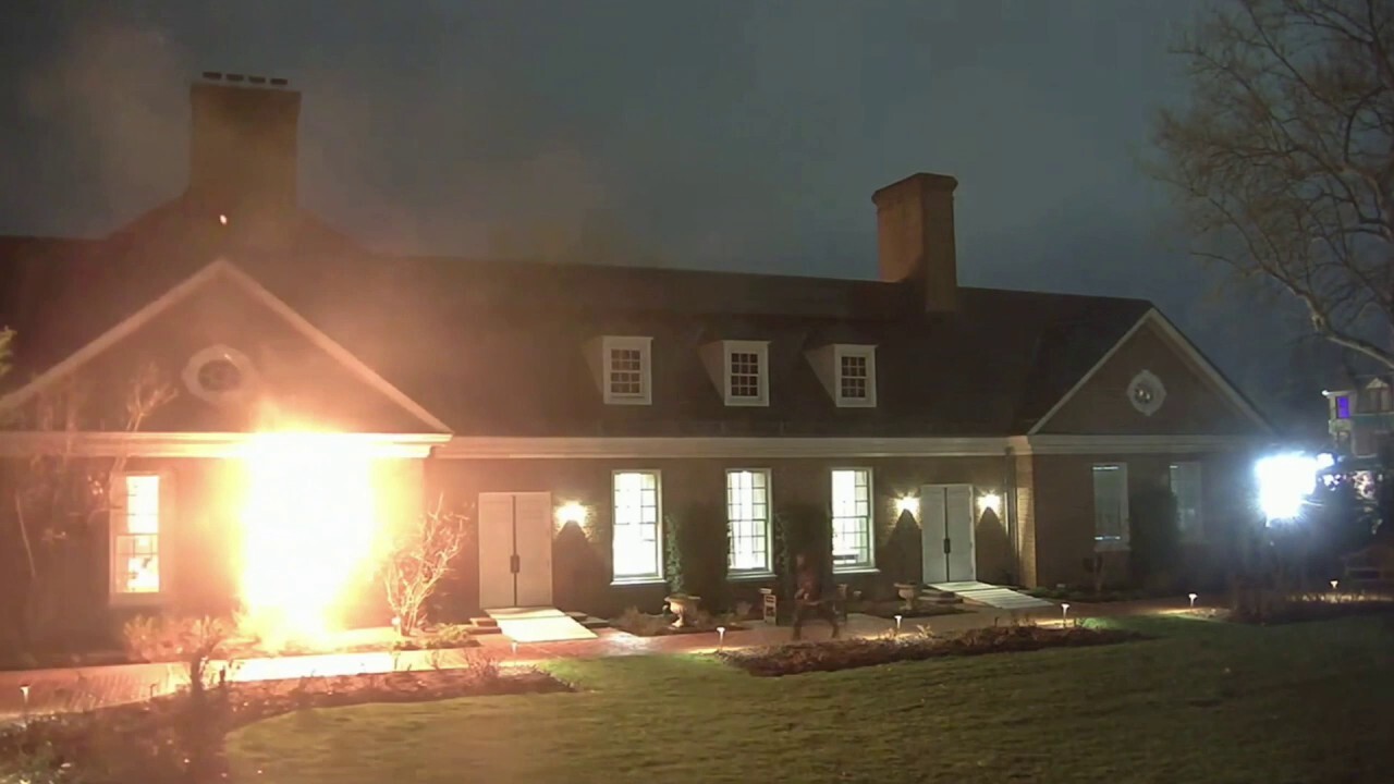 New surveillance video shows Pennsylvania governor's mansion arson attack