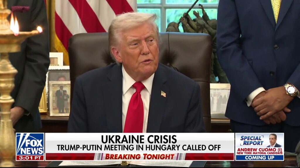Trump-Putin meeting called off