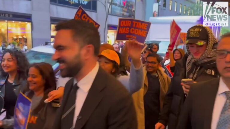 Zohran Mamdani marches into the first NYC general election mayoral debate