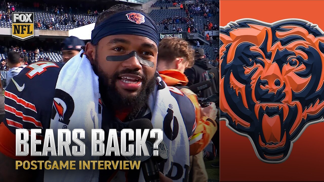 'We're clicking right now!' 💪 D'Andre Swift speaks on Bears' FOURTH-STRAIGHT win, improved run game