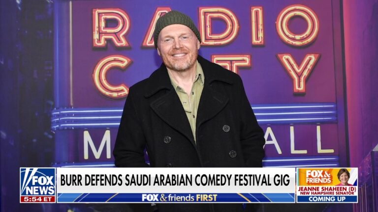 Bill Burr defends performing in Saudi Arabian comedy festival