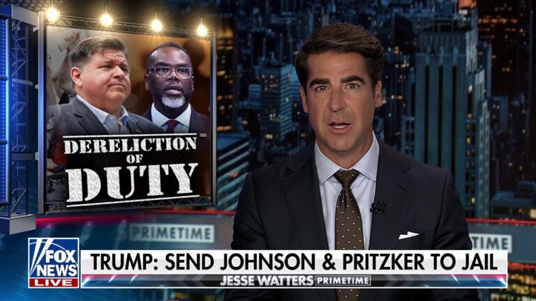 Jesse Watters: Democrats can’t face reality about crime in their own cities