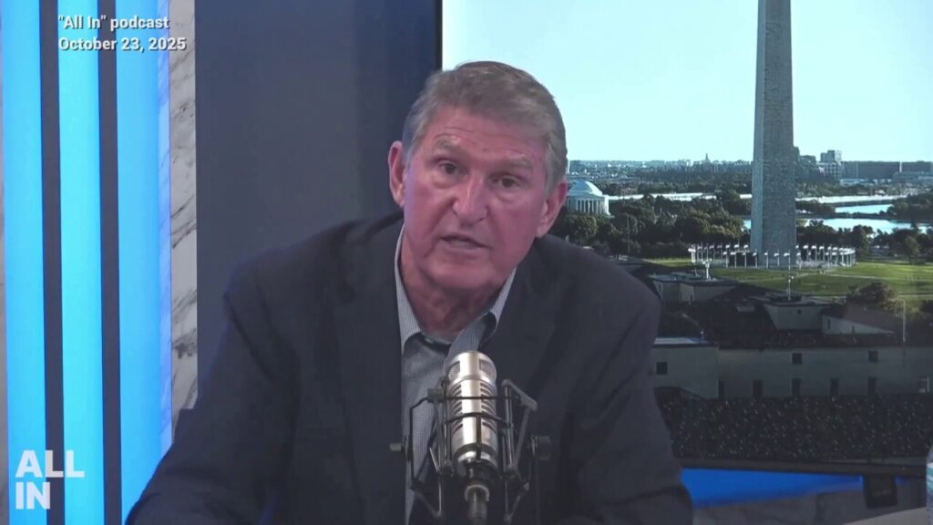 Former Senator Manchin slams Biden presidency as a wasted opportunity dragged down by 'far-left' allies