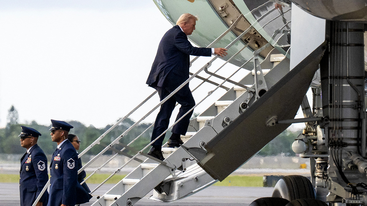 WATCH LIVE: President Trump returning to Washington DC