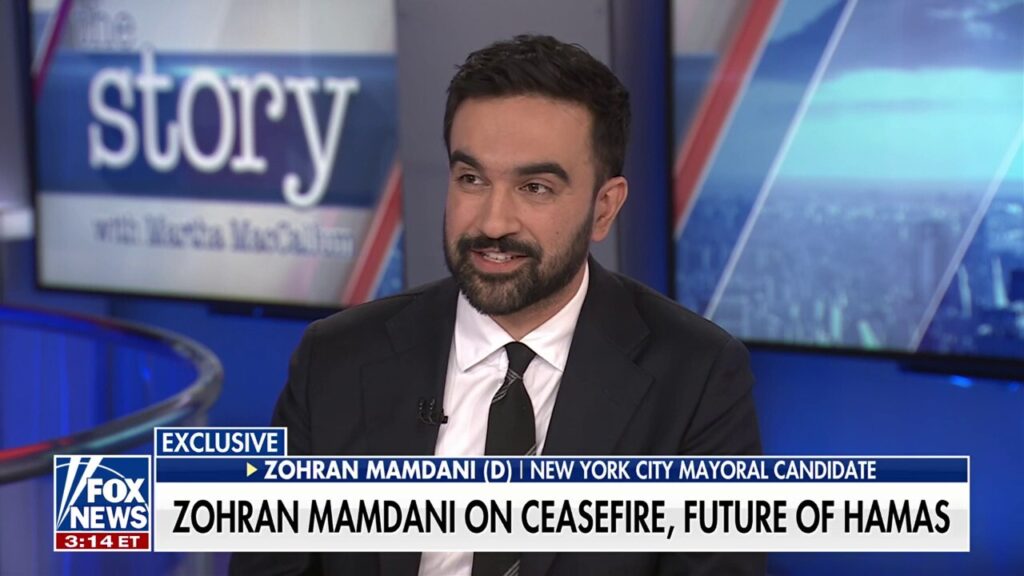 Zohran Mamdani: 'Too early' to give Trump credit in Middle East peace deal