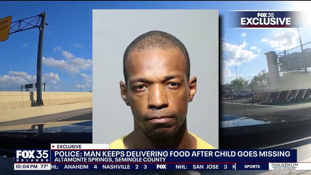 Florida man charged with child neglect after autistic son found naked on highway ramp