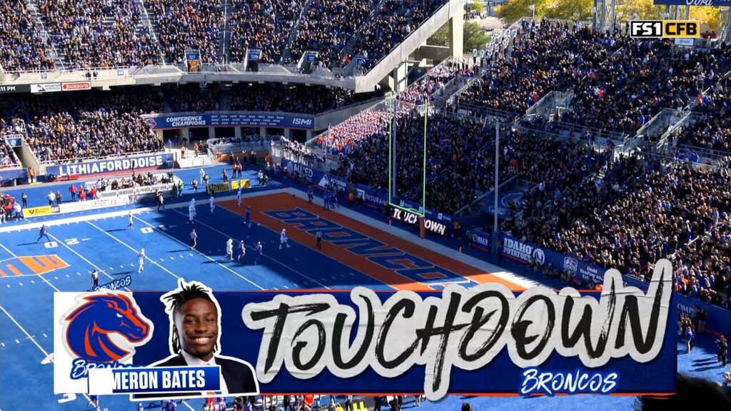 Boise State’s Cameron Bates rushes 35-yard TD, extending lead over UNLV