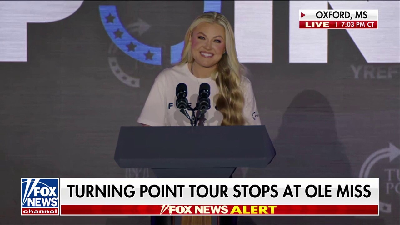 Erika Kirk: You can't change a nation if you're 'enslaved to fear'