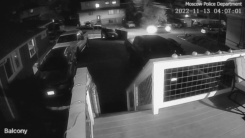 Idaho student murders surveillance video released