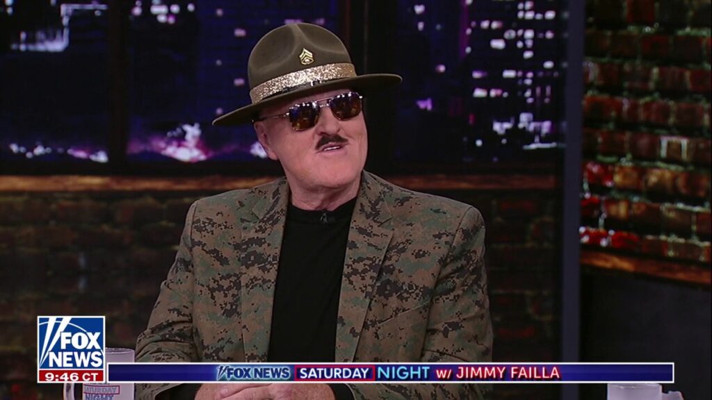 WWE Legent Sgt. Slaughter Stops By 'Fox News Saturday Night'