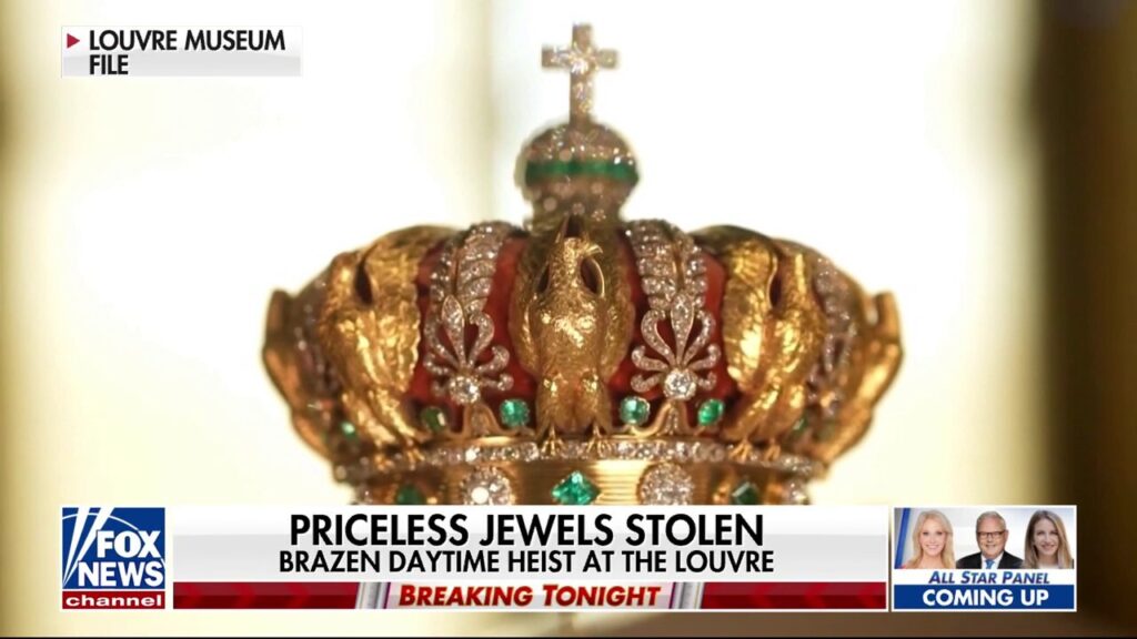 Brazen daytime heist at the Louvre leaves priceless jewels stolen