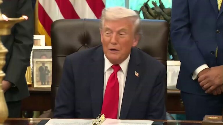 Trump says the Justice Department may owe him money for past prosecutions