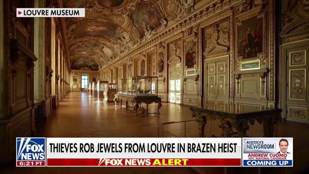 Louvre Museum jewel heist 'right out of a movie'