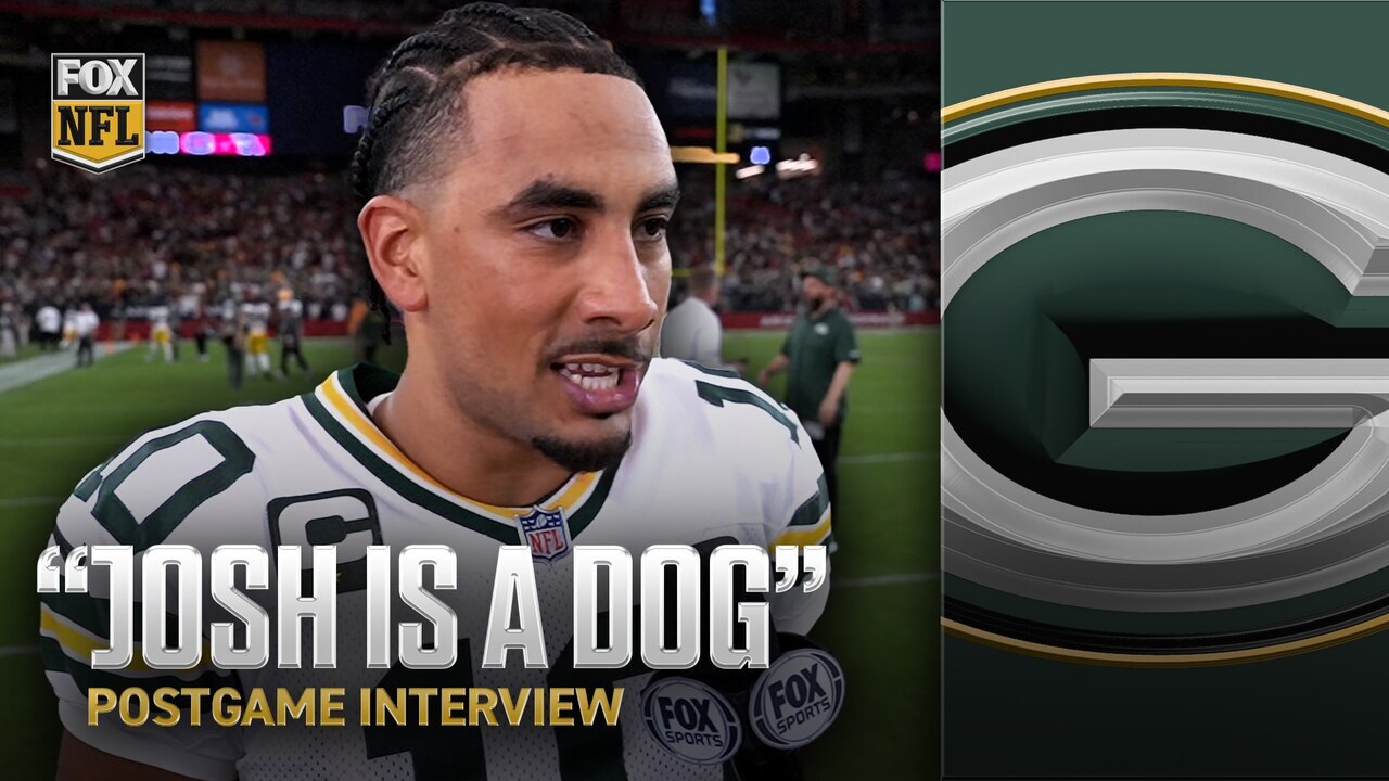 'He wants the ball' 😤 Jordan Love PRAISES Josh Jacobs after Packers' CLUTCH win vs Cardinals