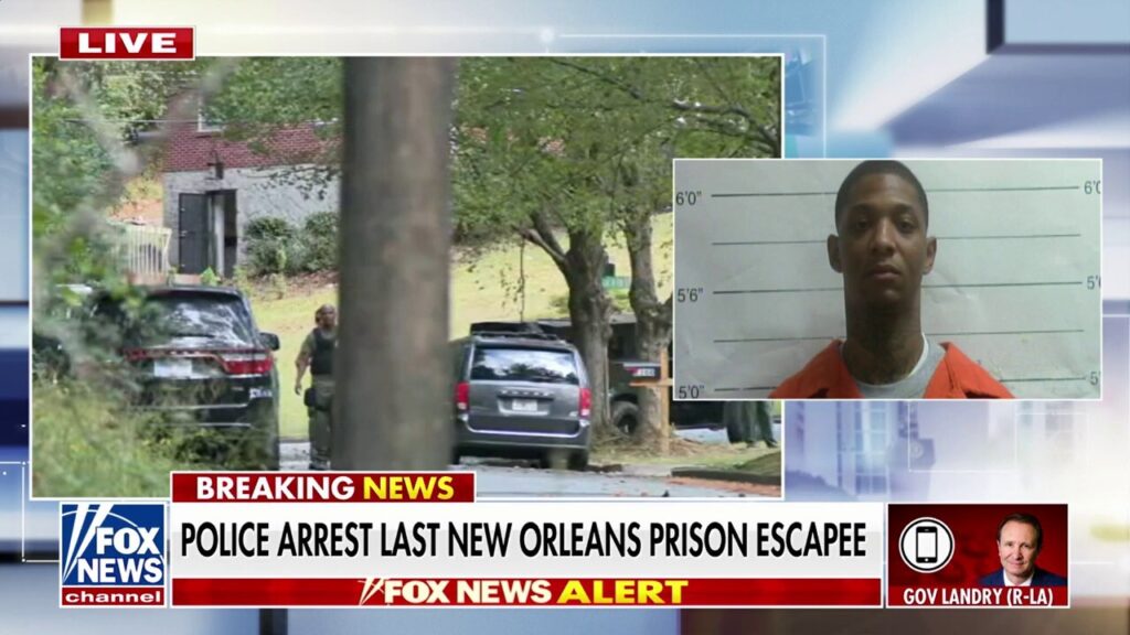 Louisiana governor grateful after police capture last escaped inmate: ‘We said we’d get them all’