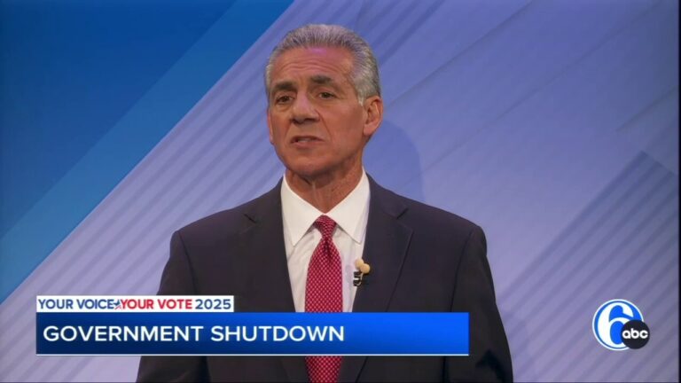 NJ Dem gubernatorial candidate blasted for playing politics in government shutdown debate