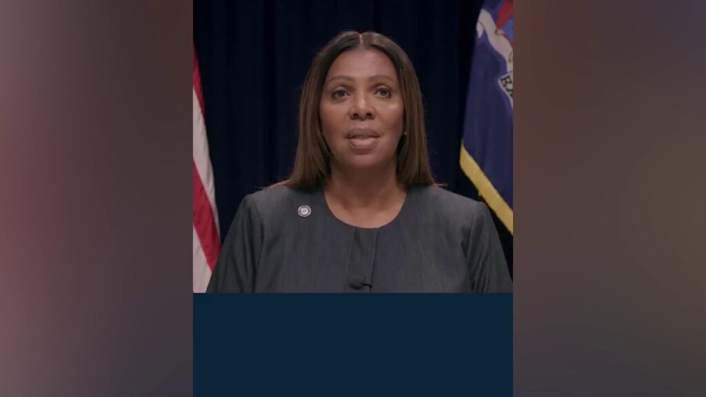 Letitia James reacts to federal criminal indictment