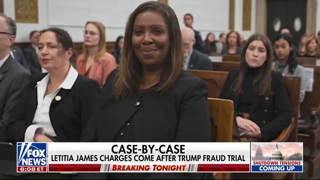 Letitia James indicted for alleged 'intentional criminal acts'