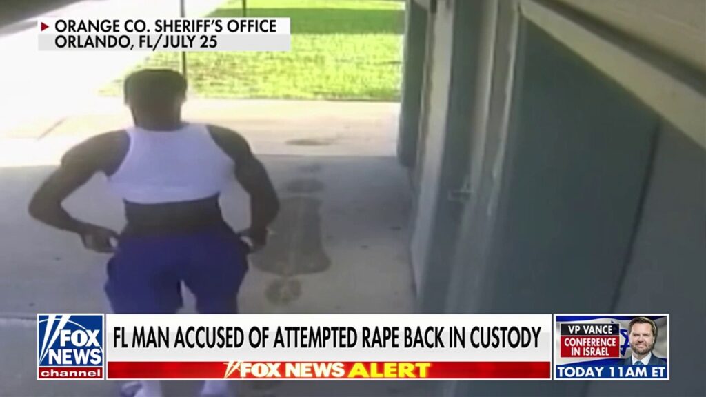 Florida man accused of attempted rape back in custody