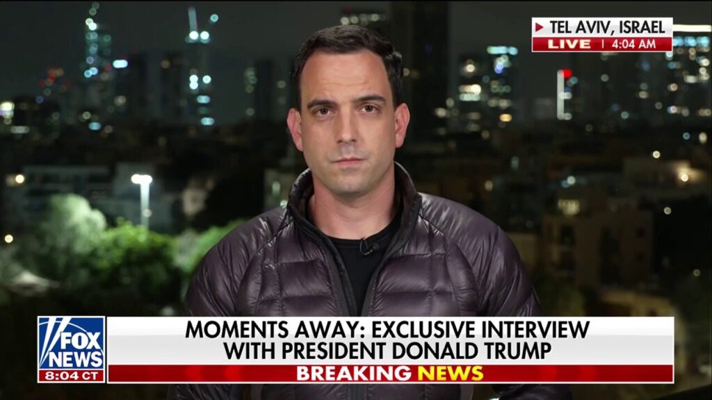 Trey Yingst: This is first time I can remember Palestinians and Israelis celebrating the same thing