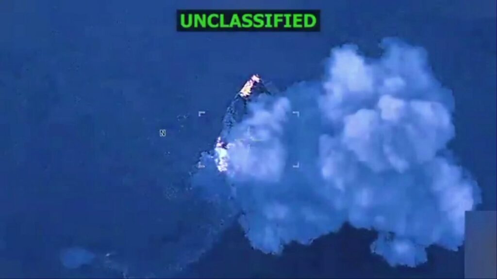 US strikes drug smuggling vessel, kills 3 alleged terrorists