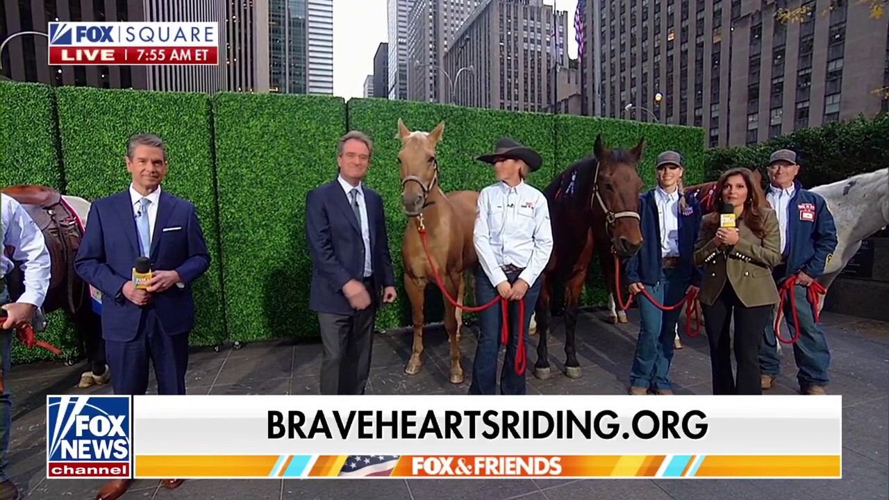 'Trail to Zero' horseback ride through NYC raises awareness for veteran suicide risk