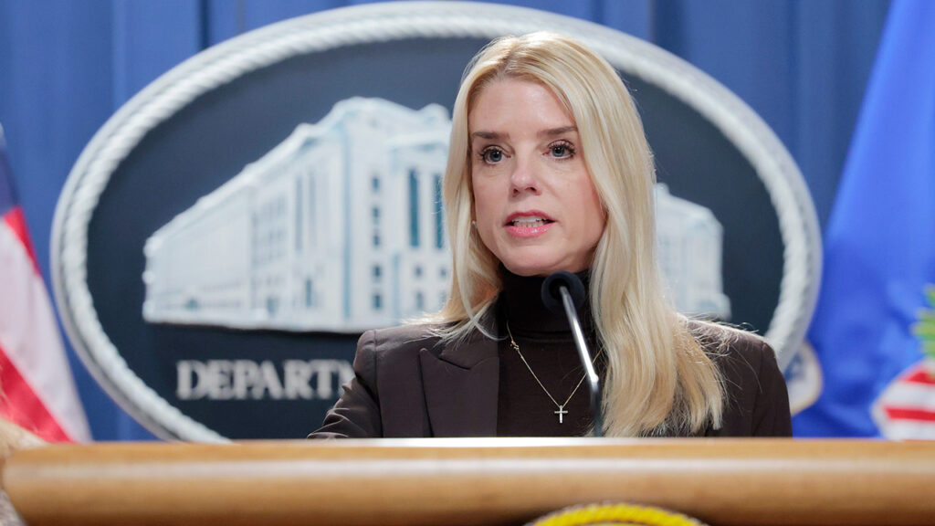 WATCH LIVE: AG Bondi delivers remarks on efforts to combat threats of political violence