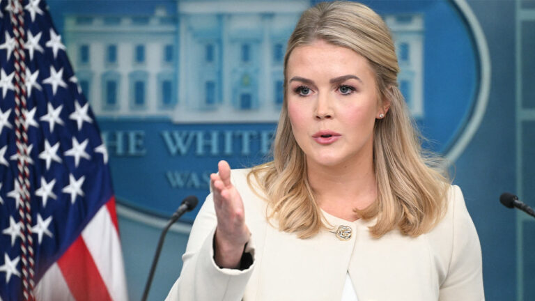 WATCH LIVE: White House holds press briefing as government shutdown enters Day 23