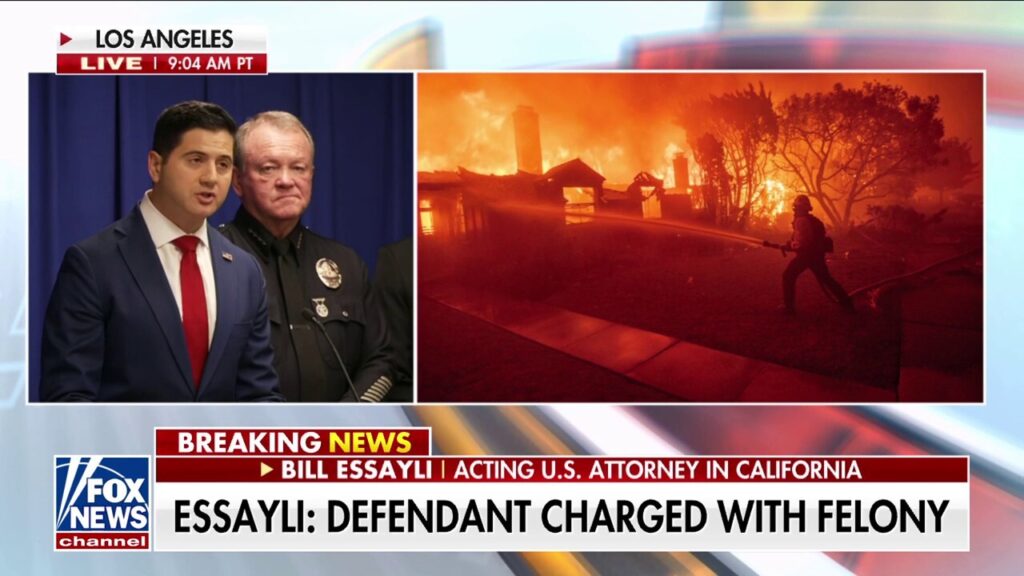 Officials arrest suspect accused of starting fatal Palisades fire