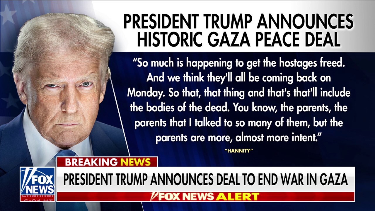 Hamas hostages on move after Trump secures ultimate peace deal
