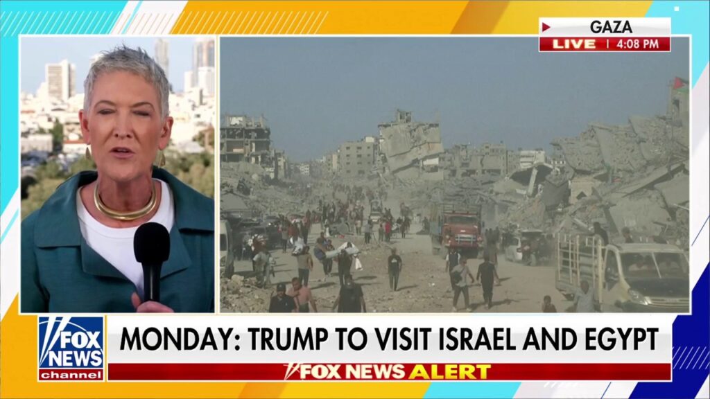 Trump set to visit Israel and Egypt to mediate peace deal with Hamas