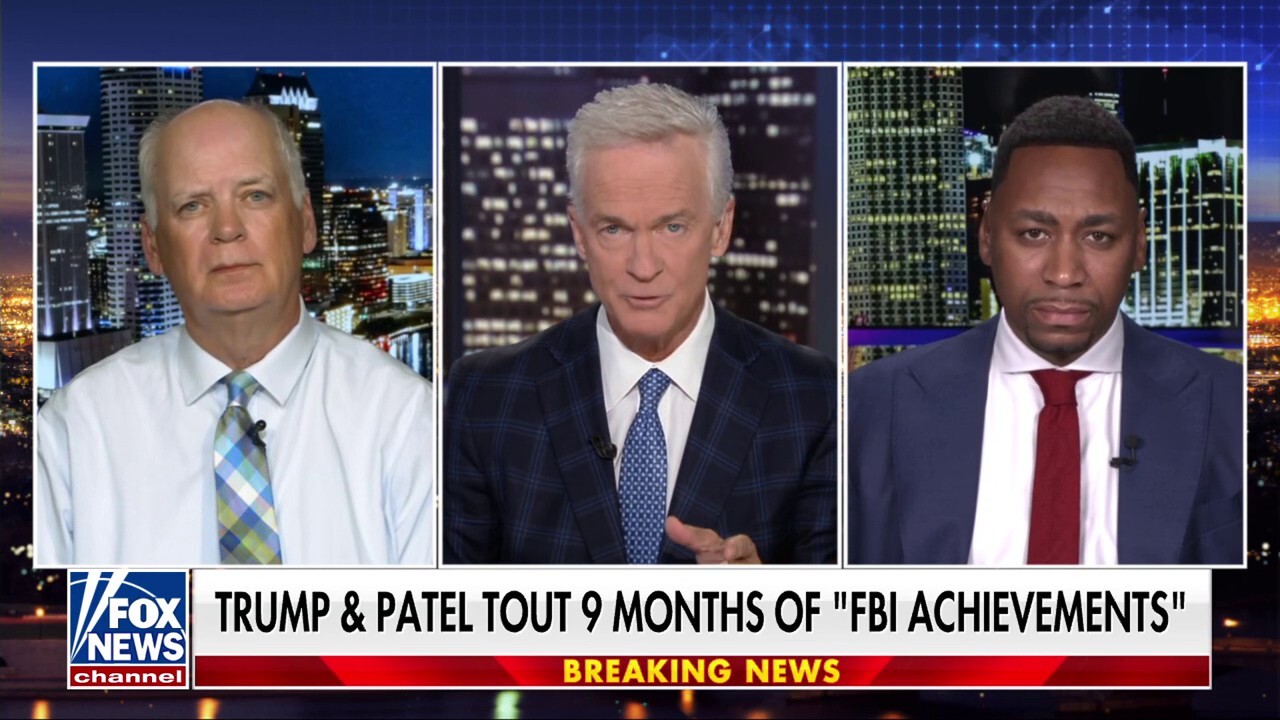 President Trump and FBI Director Patel reveal violent crime crackdown results
