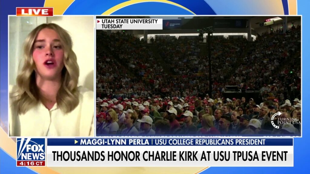 Thousands gather to honor Kirk as TPUSA returns to Utah
